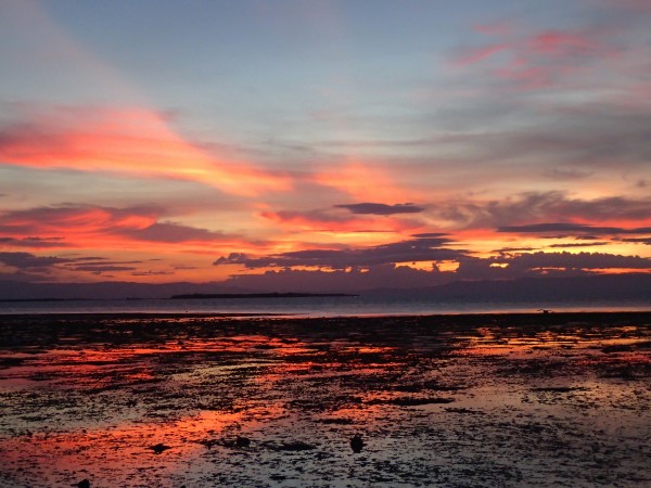 Solnedgang på Bohol