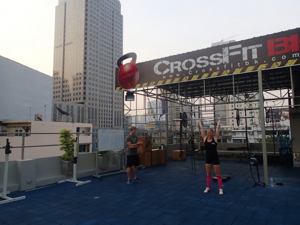 Crossfit træning i Bangkok